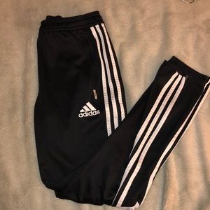 Black Adidas sweats